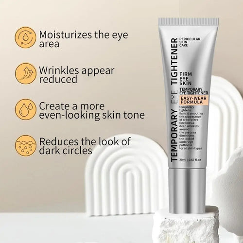 Instant Firm Eye Tightener Cream Easy Wear Temporary Eye Cream Firming Lifting Smooth Fine Lines Reduce Puffiness Eye Care